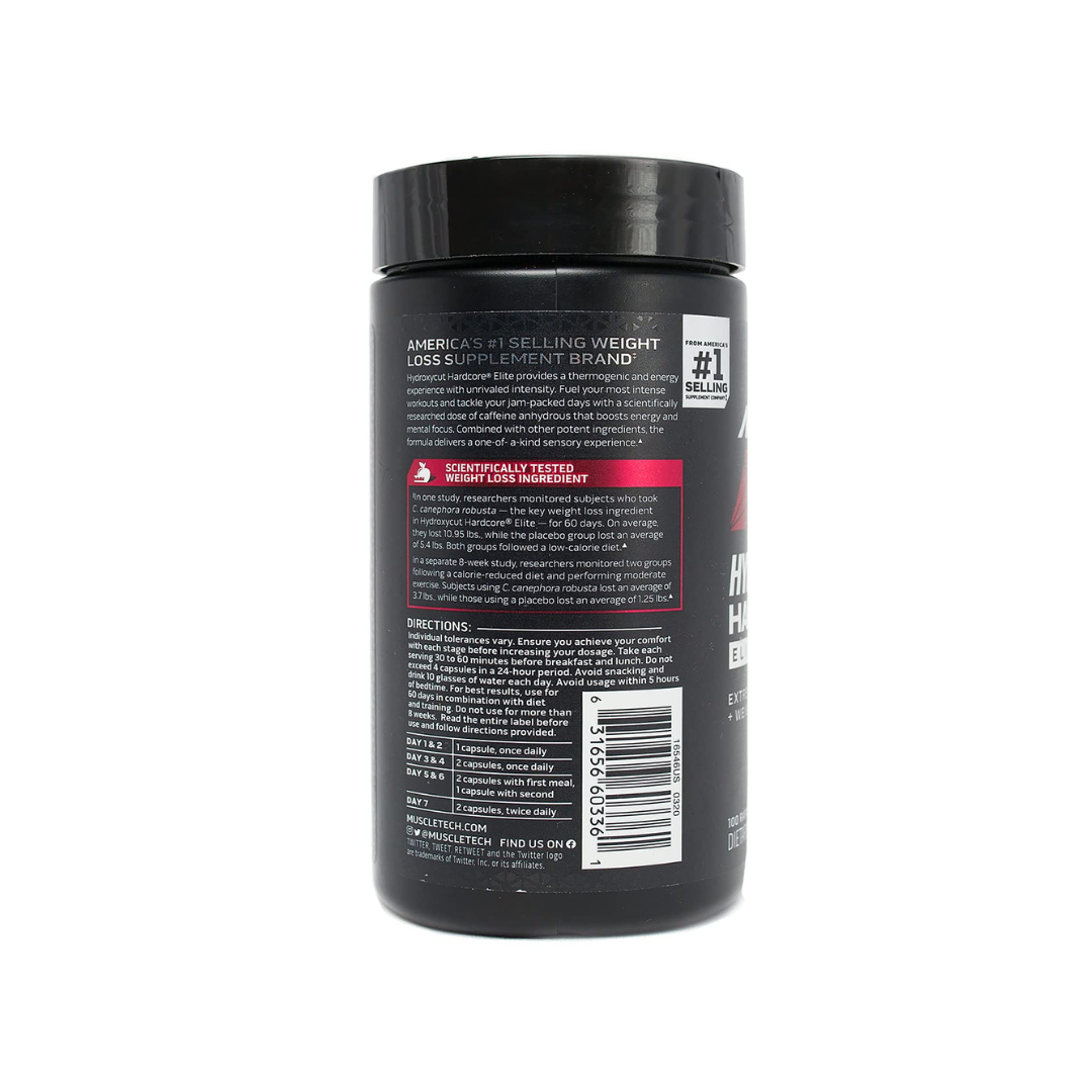 MuscleTech Hydroxycut Hardcore Elite (100 servings)